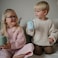 Mushie Silicone Training Cup with Straw for Baby - 175ml Leak-Resistant Cups for Toddlers with Removable Lid - BPA-Free, Dishwasher SafePowder Blue