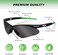 ProtectX Safety Glasses for MenWomen, Safety Sunglasses with Anti-Fog Scratch Resistant Lenses, Non-Slip Grips, ANSI Z87.1