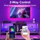 VOLIVO LED Lights for TV, 16.4FT Led Backlight for 45-85 inch TVs, Bluetooth RGB LED Lights Behind Television with Remote, USB Powered, Color Changing, Music Sync, for Gaming Room,Desk,Under Table