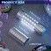 Civaner 4 Pieces LED Strobe Baton Light Led Bottle Service Light Bright Rechargeable LED Light Champagne Bottle Handheld Light Topper for Nightclub Wedding Party Concert Event Outdoor (Silver