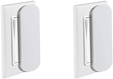 YeeBeny Magnetic Switch and Outlet Cover Light Switch Guards for Flat Modern Switches Toggle Switches, for Sabbath, Home and Office (2 Pack