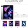 جراب Kenke لجهاز iPad Pro مقاس 11 بوصة، الجيل الرابع/الثالث/الثاني/الأول (2022/2021/2020/2018)، مزود بملحق مغناطيسي لقلم Apple Pencil ثانٍ، بدون حامل للقلم، غطاء TPU ناعم ونحيف، خاصية التشغيل/الإيقاف