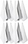 LANE LINEN Dish Towels for Kitchen Set of 12, Cloths, 18 x 28 , Soft Hand Towels, Tea Quick Drying Premium Decorative - Grey