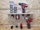 StealthMounts Battery Holder Compatible with Milwaukee M12 (6 Pack- RedStealthMounts Battery MountsMade in the UK