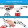 MUBYE Butane Torch Kitchen Blow Lighter - Japan's Original Culinary Torches Head Chef Cooking Professional Adjustable Flame with Stabilizing Stand for Creme Brulee, Baking, BBQ (Butane Fuel Not Includ