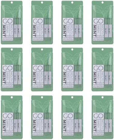 Exershield to GO mouthwash no Alcohol Formula (Mint, 60 Individual Packets
