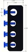 TL Reefs Magnetic Probe Holder (Black