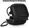 AIRSPO Compatible with Powerbeats Pro Wireless Earbuds Case TPU Military Shell Full Body Protective Cover Skin for Powerbeats Pro (Black