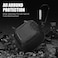 AIRSPO Compatible with Powerbeats Pro Wireless Earbuds Case TPU Military Shell Full Body Protective Cover Skin for Powerbeats Pro (Black