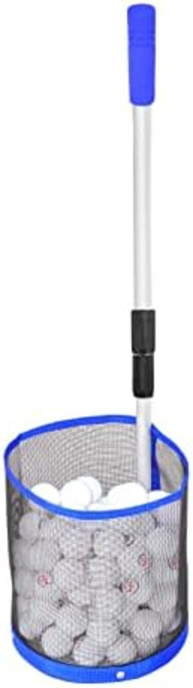 TNZMART Adjustable Ping Pong Ball Picker Portable Table Tennis Retriever Multiple Ball Collector for Picking and Storage