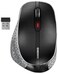 ماوس CHERRY MW 8C Ergo لاسلكي وقابل لإعادة الشحن، تصميم مريح لليد اليمنى، اتصال بلوتوث أو لاسلكي، مستشعر عالي الدقة مشفر بتقنية AES-128، أسود