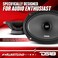DS18 PRO-ZXI694BM 6 X 9 Inches Pro Audio Mid-Range Loudspeaker with Bullet and Grill 600 Watts 4-Ohm (1 Speaker