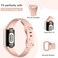 مجموعة GEAK من 4 أساور رفيعة متوافقة مع Fitbit Charge 5/Charge 6 للرجال والنساء، أساور معصم بديلة من السيليكون الناعم، حزام رياضي لجهاز تتبع اللياقة البدنية والصحة المتطور Fitbit Charge 5/Charge 6