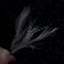 Conskyee 20pcs Feather Treble Fishing Hooks Size 4 Tied Round Bend Barbed Triple Hooks with White Feather