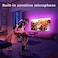 dalattin 12.5ft Led Lights for TV, 40-55 Inch USB RGB LED Strip Lights, TV Backlight with Remote Built-in MIC Music Sync, Bluetooth APP Control Led Lights for Gaming Bedroom, HDTV Mood Lighting