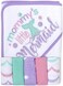 Baby Essentials Hooded Towel and Washcloth Set for Infants, Boys and Girls 6-12 Months (Mommy's Mermaid