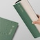 EMSHOI A4 Spiral Notebook College Ruled, 11.2" X 8.27", 150 Sheets/300 Pages, 100gsm Thick Lined Journal, Waterproof Softcover, Twin-Wire Binding, for School Work Business Writing, Gifts - Green