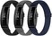 أربطة رياضية نايلون مرنة قابلة للتعديل من Huamanlou، متوافقة مع Fitbit Inspire 3/Inspire 2/Inspire/Inspire HR/Ace 2/Ace 3، أربطة معصم بديلة مرنة بحلقات ناعمة لساعات Fitbit Inspire للرجال والنساء