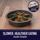 Leash Boss Slow Feeder Dog Bowl Inserts - Maze Puzzle Food Bowl with Feeder Holes, Fits into Elevated Pet Feeders - Slow Eating for Large, MediumSmall Sized Breeds
