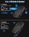 NewQ Filehub AC750 Travel Router: Portable Hard Drive SD Card ReaderMini WiFi Range Extender for TravelWireless Access External HarddriveUSB Storage Device to Backup PhotoFiles from iPhone