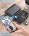 NewQ Filehub AC750 Travel Router: Portable Hard Drive SD Card ReaderMini WiFi Range Extender for TravelWireless Access External HarddriveUSB Storage Device to Backup PhotoFiles from iPhone