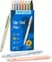 WRITECH Gel Pens Fine Point: 0.5mm No SmearSmudge Black Ink Pen Click for Journaling Sketching Drawing Notetaking Retractable Extra Finepoint Smooth Writing Silent Pen Set Non Bleed 8ct Up-Gel