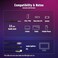 Ozeino Gaming Headset PS4 Headset, Xbox Headset with 7.1 Surround Sound, Gaming Headphones with Noise Cancelling Flexible Mic RGB Light Memory Earmuffs for PC, PS5, PS4, Xbox Series X/S, Xbox one, Swi