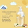 SHEA MOISTURE Baby Conditioner for Curly Hair Raw Chamomile and Argan Oil Moisturizes and Helps Detangle Delicate Curls and Coils 13 oz