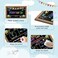Aigybobo FirstLast Day of School Chalk Board,10 x 12&lsquo;&rsquo; Double Sided Back to School Sign, Reusable Wooden 1st Day School Chalkboard of Preschool/Kindergarten/First Grade Photo Props for Kids (Bunting S