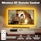 Tatazone 2000K Yellow Color COB Led Strip Lights with RF Remote, 16.4ft Dimmable Bright Dotless Orange Led Light Strip, Adhesive Indoor Gold Yellow Led Lights for Window, Living Room