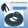طقم إصلاح مجفف الملابس AMI PARTS UPGRADED 4392067، بكرة شد المجفف W10837240، بديل لطقم صيانة مجففات Whirlpool Cabrio Duet وKenmore وMaytag Bravos XL، يتضمن WPW10314173661570V279640 -