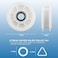 طقم إصلاح مجفف الملابس AMI PARTS UPGRADED 4392067، بكرة شد المجفف W10837240، بديل لطقم صيانة مجففات Whirlpool Cabrio Duet وKenmore وMaytag Bravos XL، يتضمن WPW10314173661570V279640 -