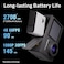 icefox Action Camera 4K Underwater Camera External Microphone Waterproof 40M Ultra HD 20MP Camera 170&deg; Ultra Wide Angle WiFi Camcorder Stabilisation with Dual 1350 mAh Battery