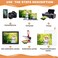 Mity rain Sublimation Blanks Canvas Pads for 8x10 Picture Frame, 15pcs Double-Sided Sublimation Blanks for DIY Photos, Decorative Canvas Pads