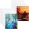 Mity rain Sublimation Blanks Canvas Pads for 8x10 Picture Frame, 15pcs Double-Sided Sublimation Blanks for DIY Photos, Decorative Canvas Pads