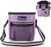 PetAmi Dog Treat PouchDog Training Pouch Bag with Waist Shoulder Strap, Poop Bag DispenserTreat Training Bag for Treats, Kibbles, Pet Toys3 Ways to Wear (Purple