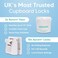 AYCORN Safety Magnetic Child Locks for Cabinets (10 Locks2 Keys, Baby Proofing Cabinet Locks for Doors and Drawers 10 Pack - Easy Install No Screws or Drilling Toddler Child Proof Cabinet Latches