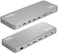 Plugable 13-in-1 USB C Docking Station Dual Monitor, 100W Charging, Dual 4K Displays 2x HDMI or 2x DisplayPort, Compatible with Mac, Windows, Thunderbolt 3/4, USB-C (5x USB, Ethernet, SD Card Reader