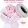 LYSIAN Baby Ear Muffs Noise Blocking for Infants with Elastic Headband，Hearing Protection Earmuffs for Sleep, Travel