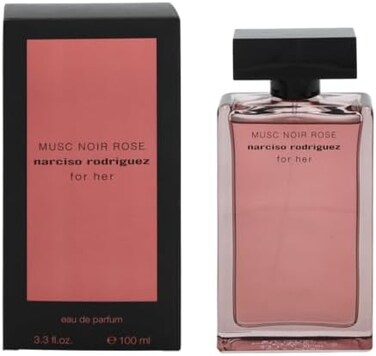 Narciso Rodriguez Musc Noir Rose for Women Eau de Parfum Spray, 3.3 Ounce