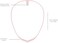 Upright GO 2 and GO S NecklaceNecklace Accessory for Upright Go 2 and GO S Posture Trainer (not Compatible with Upright GO Original- Pink (URA13P-IN