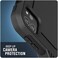 جراب Encased Falcon-Armor لجهاز iPad Pro مقاس 11 بوصة، غطاء فائق الحماية مع فتحة لشحن قلم iPad، أسود (iPad Pro 11 / 2020، 2021 / الجيل الثاني والثالث)