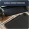 جراب Encased Falcon-Armor لجهاز iPad Pro مقاس 11 بوصة، غطاء فائق الحماية مع فتحة لشحن قلم iPad، أسود (iPad Pro 11 / 2020، 2021 / الجيل الثاني والثالث)