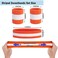 FACATH Sweatbands Set, Headband and Wrist Sweatbands, Cotton Sweat Band for Athletic Men and Women, Sweatbands Sports Headbands for Working Out, Running, Basketball, Tennis, Yoga