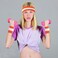 FACATH Sweatbands Set, Headband and Wrist Sweatbands, Cotton Sweat Band for Athletic Men and Women, Sweatbands Sports Headbands for Working Out, Running, Basketball, Tennis, Yoga