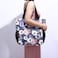 ESVAN Original Floral Waterproof Large Tote Bag for Gym Beach Travel Everyday