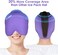 Comfitech Headache Relief Hat Migraine Cap, Wearable Migraine Mask Ice Head Wrap for Tension Headache, Puffy Eyes, Sinus HeadacheStress Relief Gel Cold Compress