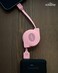 LIQUIPEL Powertek Retractable MFi Certified Charger Compatible for Apple iPhone, iPad, 3ft Cable, Lightning to USB Cable Cord, Fast Charging Lightning Cable (Pink