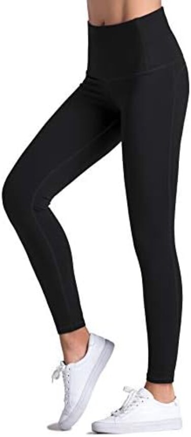 Dragon Fit Compression Yoga Pants Power Stretch Workout Leggings with High Waist Tummy Control