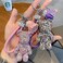 BONICI Creative Cool Diamond Bear Design Pendant Keychain Key-Chains Keyrings